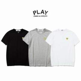 Picture of Comme des Garcons Play T Shirts Short _SKUPlayS-XXLsdt215316964